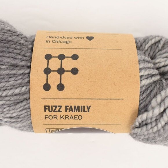 KRAEO Uncle Mulberry Worsted Yarn SW Merino Mulberry Silk 100g 215 Yds Slate - Picture 4 of 4